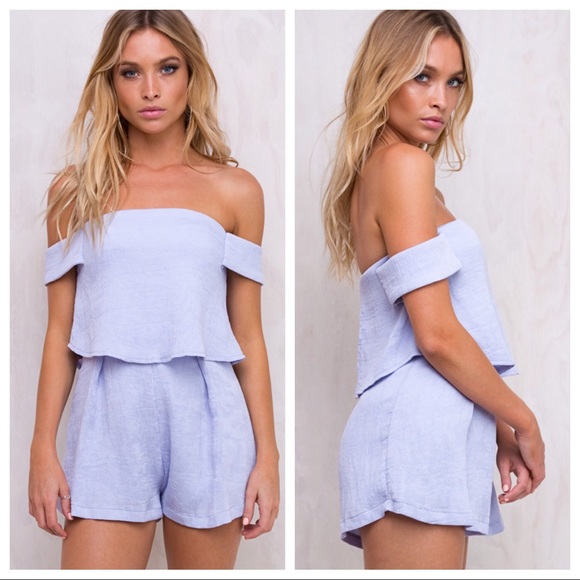 Princess Polly Pants - Princess Polly Ashland Off the Shoulder Romper